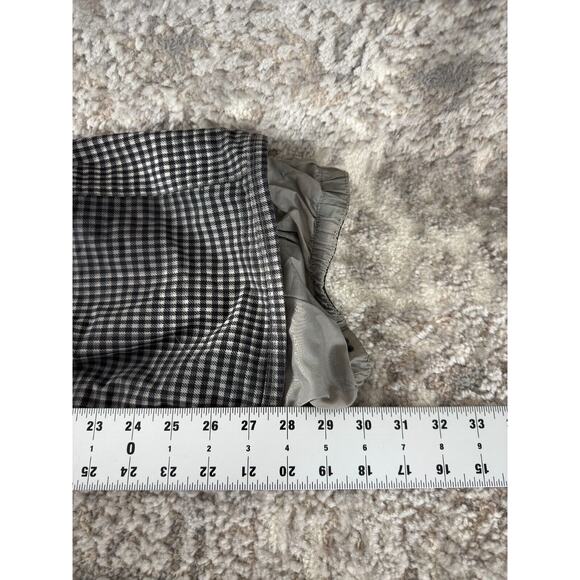 Burton Size XS Dryride Plaid Cargo Snowboard Pants Gray Button Zip Pocket Winter - Picture 6 of 13